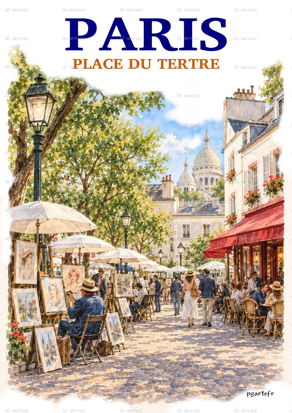 Paris - Place du Tertre