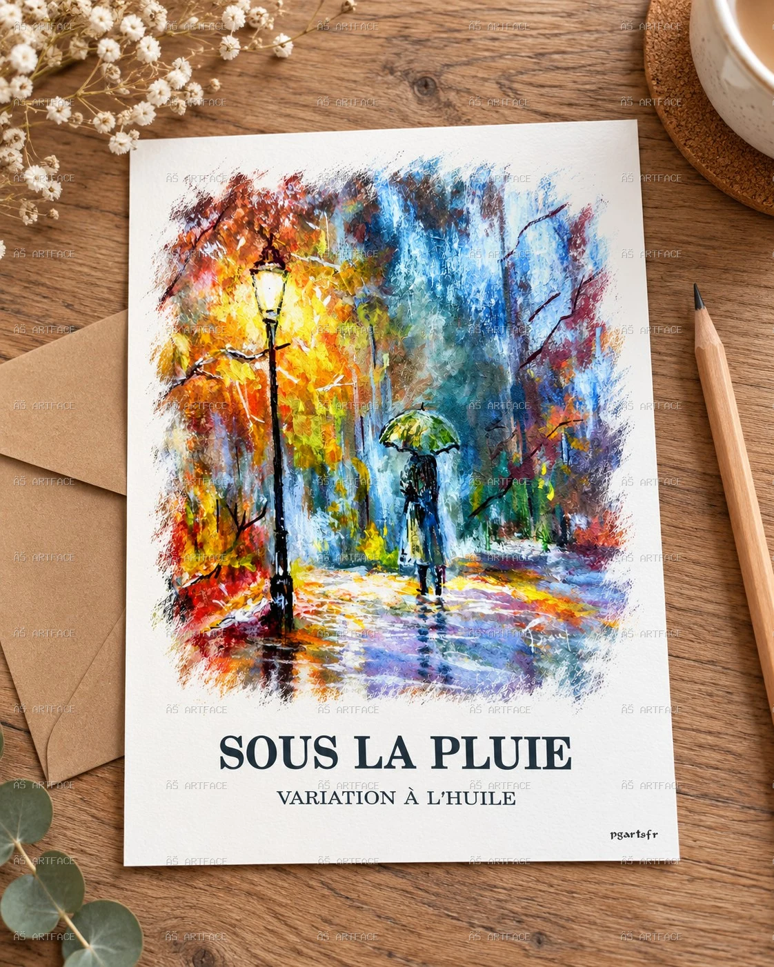 Sous la pluie