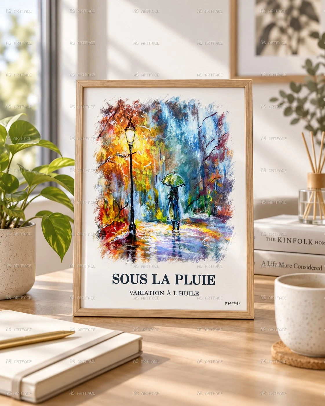 Sous la pluie