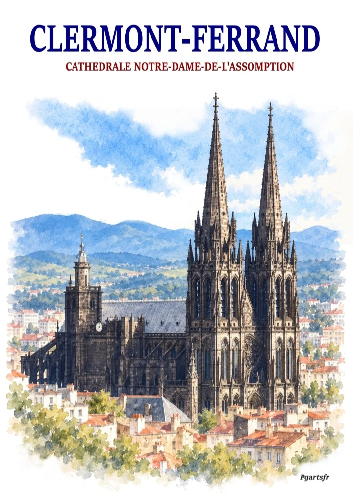 Clermont-Ferrand – Cathédrale Notre-Dame-de-l’Assomption